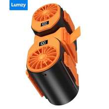 Handle Fans - Black Orange - View 1