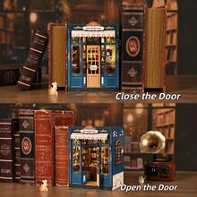 DIY Book Nook Kit, 3D Wooden Puzzle Miniature House Bookshelf Decor, Handmade Gift For Adults & Teens, Friends, Ideal Gift For Birthday, Holidays, Age 14+ (Pergola Reading Room) - Pergola Reading Room - View 4