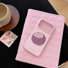 Kavenfort Magnetic Protective Case Compatible With IPhone 17, 17 Pro Max, Compatible With 16 Soft Film Protective Case, Summer Fresh Style, Strong Artistic Sense, Personalized, Creative, Minimalist Style, Fresh And Simple, Contrasting Color Style, Niche, Ins Style - Pink Lychee - View 2