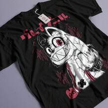 UniS1ex Fire Style  Streetwear  j1apan Style  UniS1ex  100 Cotton.JPG - Negro - Ver 1
