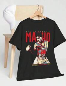 Hector Macho Camacho San Juan Puerto Rico Boxer Boxing Champ 1962 Legend Gift T-Shirtblusas para mujer,blusas casuales para dama,tops,, mujer premium,y2k,playeras de mujer curvy,ofertas y liquidaciones ropa mujer,playeras deportivas para mujer,,playeras de hombre, mujer,blusas>elegante JALD - Negro - Ver 8