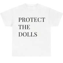 100% Cotton Cotton Protect The Dolls T-Shirt Transgender Rights Pedro Pascal Shirt, Human Rights Top Solidarity Equality Statement Pedro Pascal Shirt For LGBTQ Supporter T Shirt Golf Gift T-Shirt For Men And Women - 白色 - 查看 12