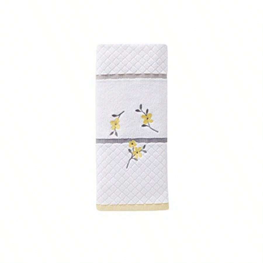 SKL Home - Toalla de Mano para jardín de Primavera Color Blanco - Jardn primaveral - Ver 1