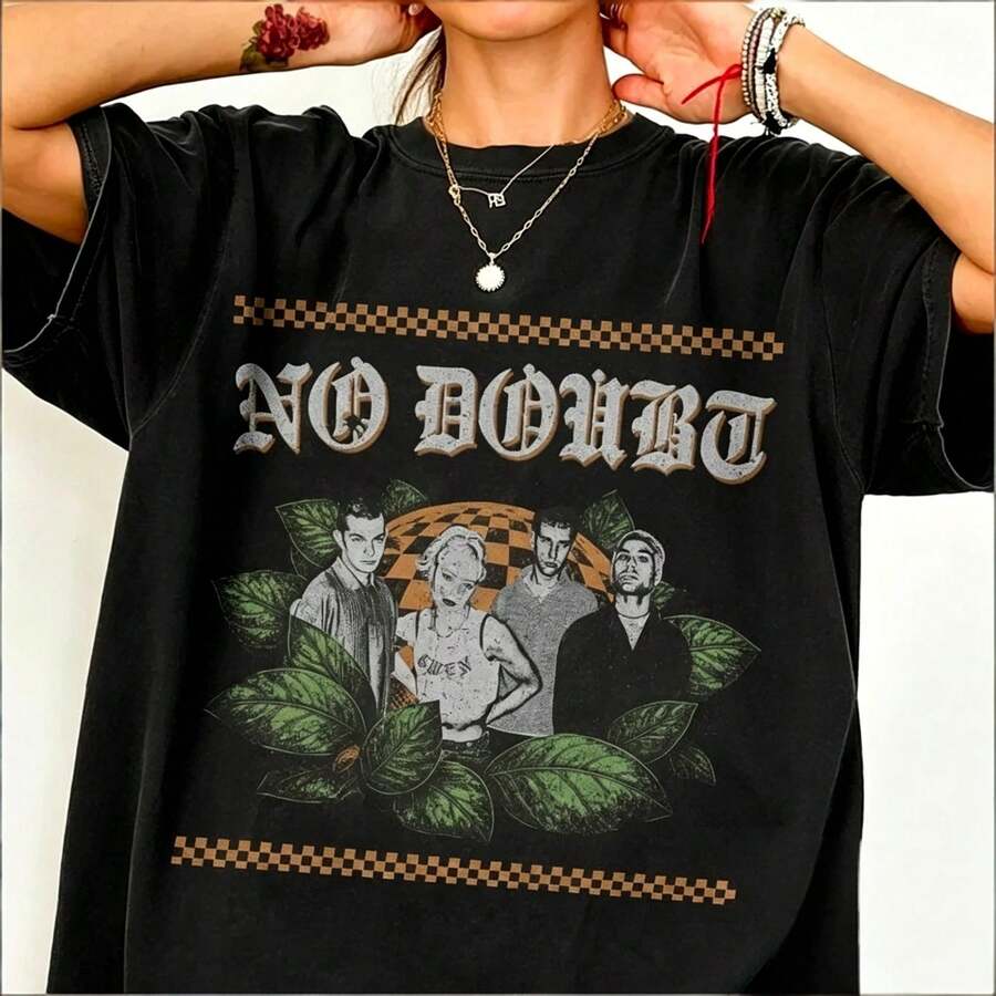 No Doubt Vintage Shirt - màu đen - Xem 1