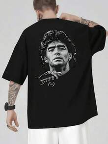 Dam-T-shirts - Svart - Visa 3
