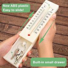 Lockable, Wall-Mounted Key Organizer For Secure Key Storage, Suitable For Home And Office Use. A Modern Key Rack. - A - View 6