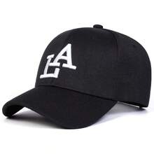 1pc Men's LA Gothic Letter Embroidered Baseball Cap, Adjustable Sports Hat For Outdoor, Spring/Autumn Travel, Beach Party,Festival,Holiday - Multicolor - View 15