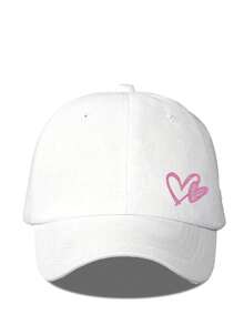 1 chiếc mũ lưỡi trai unisex, mũ bóng chày vành rộng đa năng mùa xuân in chữ, mũ thời trang đường phố phù hợp cho du lịch, nghỉ mát biển. - Nhiều màu - Xem 11
