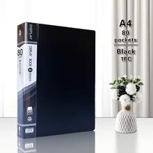 A4 PP File Folder 10-100 Pages, 1/5 Pcs, Portable Document Storage Folder, Multi-Color Lightweight File Folder, Office & Student Use - Single Piece - View 19