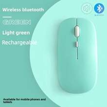 Mouse Bluetooth Nirkabel Isi Ulang Senyap, Mouse Kantor Portabel Bentuk Macaron Ramping dan Lucu, 800/1200/1600 DPI untuk Laptop/PC/Tablet, Kompatibel dengan Android/Windows/Linux - View 17
