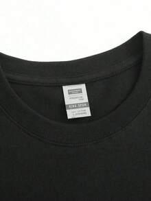 Camisas de con Estampado Creativo de Letras de ALL SAINTS.Camisa de de Manga Corta para Hombres de% Algodón, con un Cuello Redondo Suave, transpirable y cómoda de llevar. HRKM - Negro - Ver 3