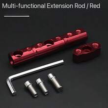 Motorcycle Handlebar Aluminum Alloy Off-Road Bike Handlebar With Foam Pad Grip, Suitable For Off-Road Vehicles, Mini Bikes, ATVs, Electric Motorcycles, Rear View Mirror Modification Parts, Crossbar, Headset, Balance Bar, Mirror Mount, Expansion Reinforcement Bracket - Multiple Styles - View 19