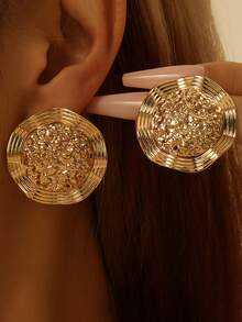 Pendientes elegantes y minimalistas con diseño de hoja, pendientes retro de hoja de árbol para mujeres - pendientes - Ver 29