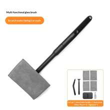 Detachable Microfiber Car Window Cleaning Brush, Suitable For Cleaning Interior And Exterior Car Windows. Applicable For SUV, Truck And RV Windows Cleaning Tool. - Cleaning Brush - View 8
