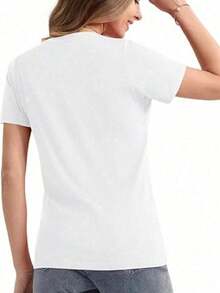 1 camiseta personalizada de maestra estilo coquette, camiseta preppy para el regreso a clases, camiseta de maestra coquette para el primer día de clases, camiseta femenina rosa con lazo estilo coquette, camisetas para el equipo de maestras, regalo personalizable para ella, madre, hija, maestra, enfermera, temporada de juegos, 100% algodón, tallas S-2XL, transpirable y cómoda. - Blanco - Ver 6