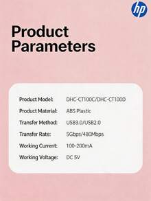 Quà tặng Ngày của Mẹ - Trạm kết nối USB-C 4 trong 1 HP - Bộ chuyển đổi/Hub sạc PD Type-C (Hỗ trợ HDMI 4K), Cổng sạc USB tích hợp, Cổng Ethernet, Bộ chuyển đổi nguồn và chức năng trạm sạc 5V 0.5A, Bộ chuyển đổi cho máy tính xách tay (Tương thích với nhiều loại máy tính xách tay, MacBook Pro, iMac, iPad Pro và các thiết bị USB-C khác), Đế mở rộng đa cổng (Thiết kế trái tim màu hồng) - Xem 10
