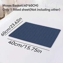1 Waterproof Mattress Protector - Reusable Underpads, Solid Quilted Geometric Stitching Design, Thickened Durable Fabric, Suitable For Dorms, Camping, RVs And Hotels - Machine Washable, Mattress Waterproof, Camping Essentials, Modern Bed Cover - Navy Blue - View 14