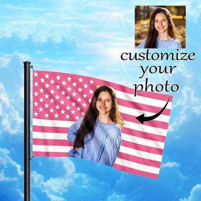 Customized Portrait, Pet Flag, Customizable American Flag, Yard Decoration Flag, Outdoor Decoration Flag, Unique, Washable, High-End, Breathable , Unique And Personalized, Is The Ideal Gift For Him/Her, Room, Office Area Decoration Flag, No Pole Given,Home Textile,ChriDaily Customized Tapestry 2D Flat Custom Tapestry, Local Printed Textile Wall Decor Garden Flag, Custom Flag Customized DIY Personalized Polyester Tapestry Decorative Wall Hanging, Personalized Gifts Room Banner, Wall Banner, For College Dorm Decor, Outdoors, Parties, Festival Gifts Birthday Graduation Room Decor Home Decor Wall Decor Bedroom Decor Wall Art Poster Home Decor Living Room Tapestry For Room Wall Tapestry Room Decoration Stuff Gifts Suitable For Daily, Holiday Anniversary Party,Birthday, Wedding, Halloween, Christmas, Father's Day, Mother's Day Gift, Valentine's Day, Easter, Home Decor, Anniversary, Graduation, Housewarming, Tea Room, Bedroom, Living Room, Indoor Home, Outdoor Flag Wall Tapestry, Custom Flag