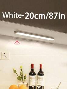 50cm/10cm/20cm/30cm USB 白色 LED 感應燈條，適用於櫥櫃、衣櫃與走道；無線感應 LED 燈條，適用於櫥櫃底照明；可充電磁吸式小夜燈 - 白 - 查看 16