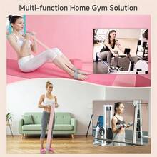 Dây kháng lực kéo chân, dụng cụ hỗ trợ tập bụng tại nhà, dụng cụ giãn cơ yoga. - Nhiều màu - Xem 10