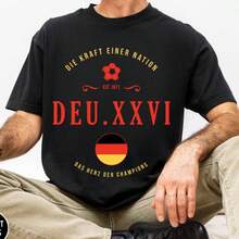 Men T-Shirts - 黑色003 - 查看 2