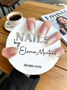 3D Acrylic Nail Display Stand, 4-Inch Design | Personalized Colorful Splatter Effect, Perfect For Nail Salons Or Social Media Props | Creative Nail Art Tool And Blogger Essential | Nail Photography Sign | Multiple Styles Available - Multicolor - View 5