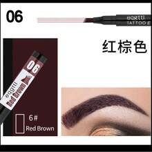 1 pieza Lápiz de cejas fácil de colorear y limpiar, cosmético básico - A - Ver 7