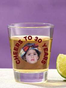 Customized Photo Glass Cup, Photo Wine Glass, Customized Wine Glass, Customized Birthday Wine Glass, Personalized Photo Wine Glass, Multi-Functional, Interesting Single Party Wine Glass, Party Favors, Bride & Groom, Sisters' Trip, Single Party Gift, Warm Atmosphere, Autumn Home Decor - Multicolor - View 7
