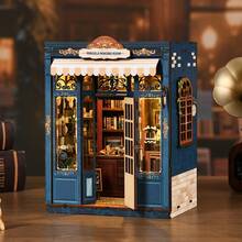 DIY Book Nook Kit, 3D Wooden Puzzle Miniature House Bookshelf Decor, Handmade Gift For Adults & Teens, Friends, Ideal Gift For Birthday, Holidays, Age 14+ (Pergola Reading Room) - Pergola Reading Room - View 2
