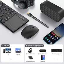 10 Mbps Wi-Fi Wireless Nano USB Adapter, 150 Mbps Speed. - View 6