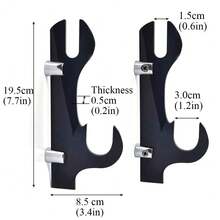 Sword Stand 2 Tier, Sword Display Hanger Holder Wall Mount,Sword Wall Mount For Katana Knife - Multicolor - View 6