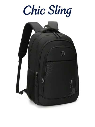 SHILAN Lightweight Breathable Multi-Compartment Backpack With Side Pockets, Versatile For School, Commuting, Business Trips And Short-Distance Travel