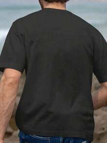 Men T-Shirts - Black - View 2
