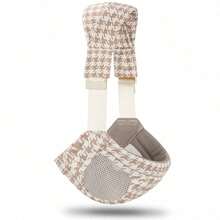 Baby Hip Seat Carrier Baby Waist Stool For Child Infant Toddler With Adjustable Strap Buckle Pocket Soft Inner Huge Storage - 千鳥格卡其 - 查看 10