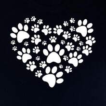 Cute Printed T-Shirts For Women LOOKFACE - 黑色 - 查看 3