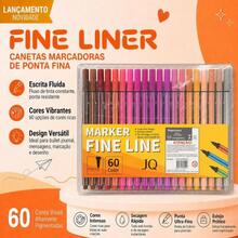 Kit Of 60/80/120 Fine Line Colored Pens, 0.4 Mm Fine Tip, Premium Quality - 方形 - 查看 11