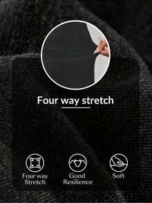 Women's Casual Pocketed Mid-Waist Skinny Flare Jeans - Gris - Ver 7