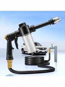 Direct Insert Spray Gun Hose Nozzle, Universal Hose Connector, Adjustable Valve, Multi-Function Watering System, Suitable For Car Washing, Plants And Lawns, Garden Hose Accessories - A - View 9