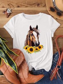 Women T-Shirts - White - View 2