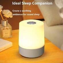 Touch Bedside Lamp, Dimmable Desk Lamp, 3-Color Warm White LED Light, USB Plug-In/Rechargeable, Portable Touch Night Light, Mini Night Light, Valentine's Day Gift, Suitable For Bedroom, Living Room And Office Desk Decoration - Multicolor - View 9