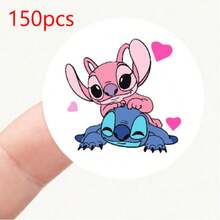Cute Stitch Cartoon Vinyl Stickers, Lilo & Stitch Classic Character Self-Adhesive Decals, Waterproof Aesthetic Sticker Pack For Teens, Kids And Disney Fans. High-Quality Waterproof Vinyl Material, Sun Protection, Fade Resistant, Scratch Proof And Long Lasting. Easy To Peel And Paste, No Residue Left After Tearing Off, Material Suitable For All Ages. - Self-adhesive - View 39