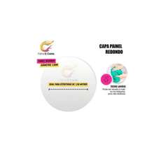 Round Party Backdrop Cover 1.50x1.50m Sublimated Premium Fabric June Festival Theme, Arraia São João Decoration - Xem 2