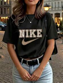 Women T-Shirts - Black - View 4