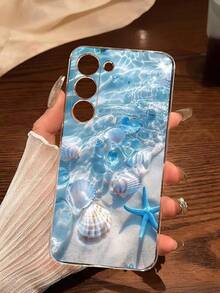 1个海洋沙滩海星贝壳软手机壳，兼容华为荣耀、Galaxy A04e/12/A13/A14/A34/A50/A52/A53/A54/S21/S22/S23/S24/S25/S25Ultra/S25FE/S26/S26 PLUS/S26 ULTRA/S26 EDGE、6A/7A/8A、12T/13T/15T/15T Pro，[国际版，非国内版] - 無色 - 查看 7