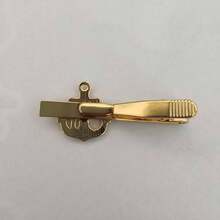 1pc Elegant Men's Tie Clip Accessory, Unisex Business Formal Masonic Tie Pin, Versatile Daily Wear Shirt Accessory - Gold - View 6