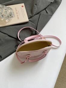 Vintage Shell Handbag, Lovely Women's Perfect Shoulder Bag - Pink - View 4