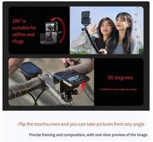 Insta360 Ace Pro Action Camera, Leica Color, Anti-Shake, Cycling Vlog, Sports Camera, Motorcycle Riding, Outdoor Travel, Diving Camera, Digital Camera - View 7