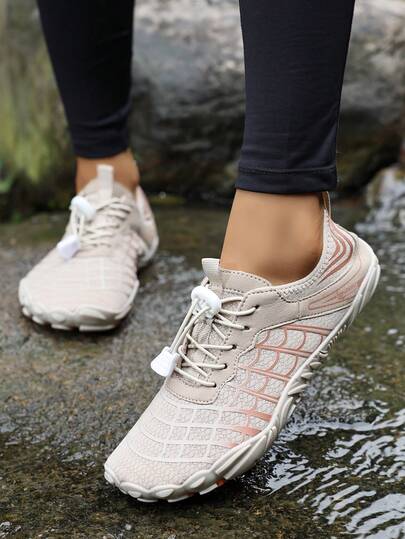 Unisex Aqua Shoes For Outdoor Fishing, Swimming, Boating, Beach, Hiking, Yoga, Jumping Rope, Driving - Breathable, Lightweight, Comfortable