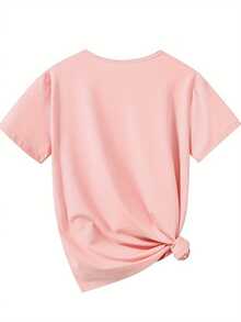 Highway Beauty: El encanto de las mujeres vintage en la polvorienta carretera - Una camiseta deportiva vibrante para la moda y el ocio femenino - Cómoda camiseta de manga corta con cuello redondo para todas las estaciones - Rosa - Ver 2