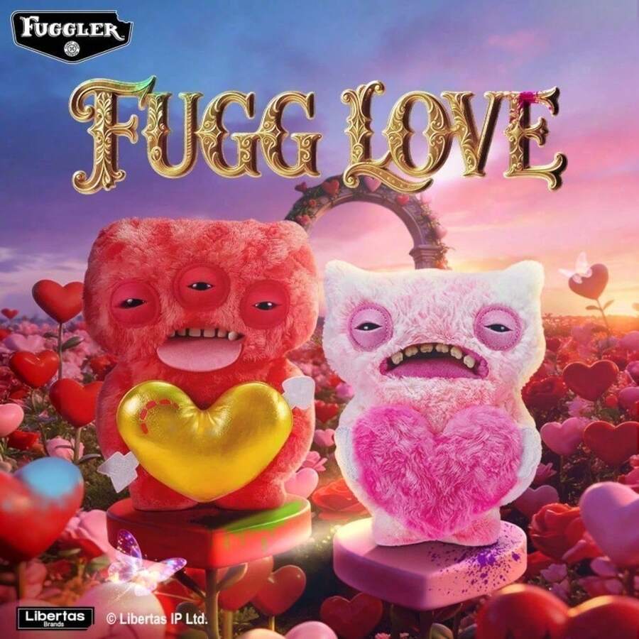 Spin Master Spin Master Fuggler Love Fugg 系列 2 以独特的方式诠释了滑稽丑陋的怪物概念，这是一款值得收藏的柔软毛绒玩偶，您一定不想错过。 - 彩色 - 查看 1
